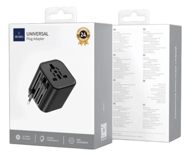 WIWU Universal Travel Plug Adapter
